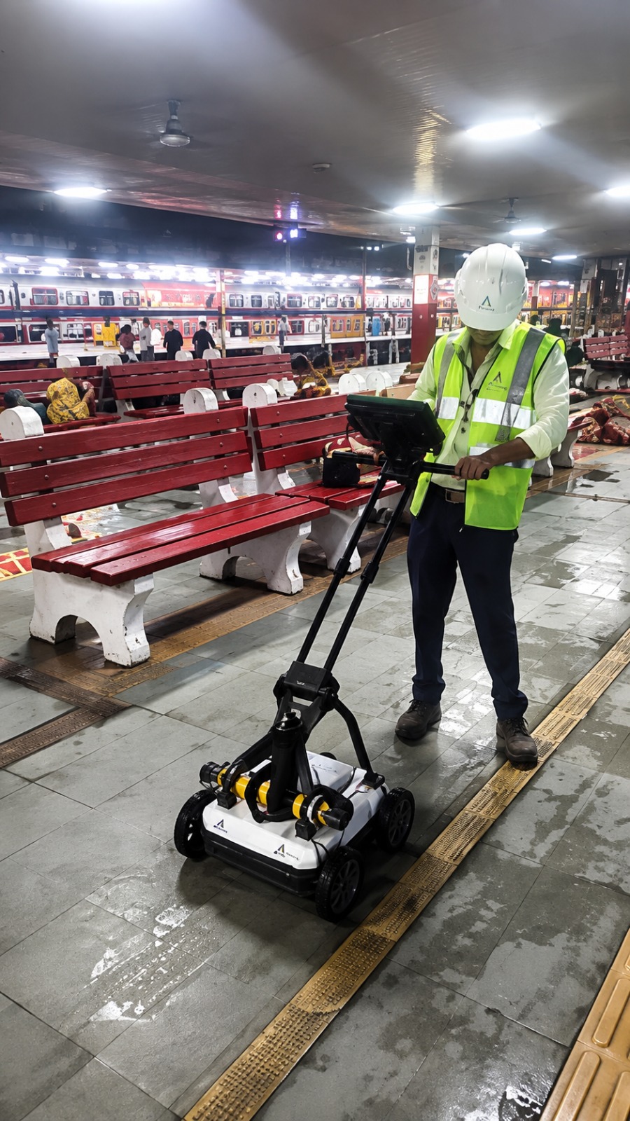 GPR SURVEY GEOTECHNICAL INVESTIGATION PILING AT DHANBAD BOKARO JHARKHAND
